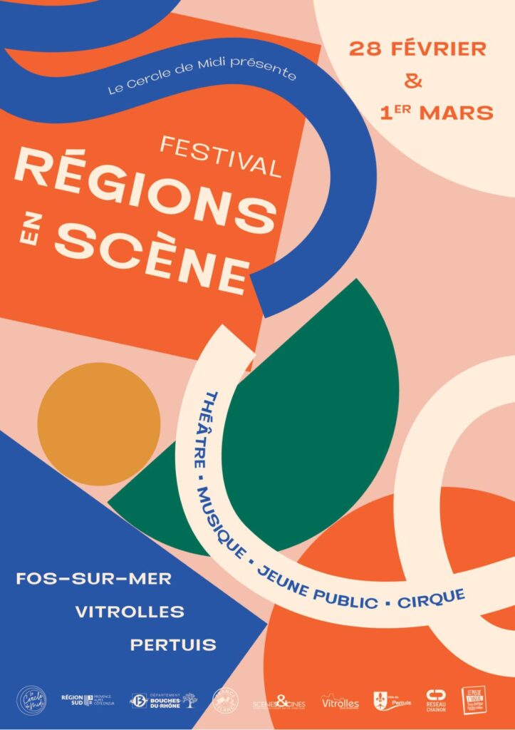 Affiche Festival Régions en Scène 2023